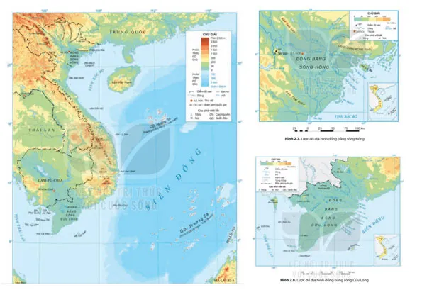 Địa lí 8 Bài 2: Địa hình Việt Nam