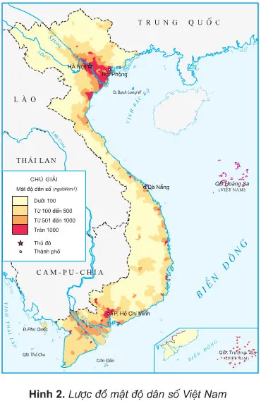 Địa lí lớp 5 Bài 9: Các dân tộc, sự phân bố dân cư