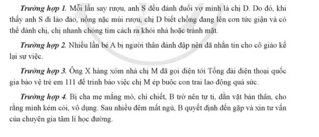 GDCD 8 Bài 6: Phòng, chống bạo lực gia đình