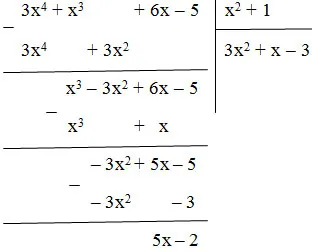 Giải Toán 8 Bài 12: Chia đa thức một biến đã sắp xếp