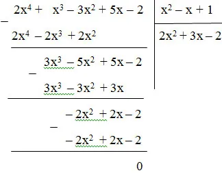 Giải Toán 8 Bài 12: Chia đa thức một biến đã sắp xếp