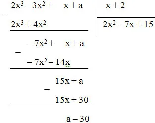 Giải Toán 8 Bài 12: Chia đa thức một biến đã sắp xếp