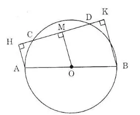 Giải Toán 9 Bài 2: Đường kính và dây của đường tròn