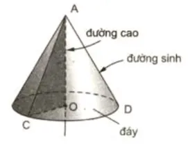 Giải Toán 9 Bài 2: Hình nón – Hình nón cụt – Diện tích xung quanh và thể tích của hình nón, hình nón cụt