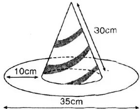 Giải Toán 9 Bài 2: Hình nón – Hình nón cụt – Diện tích xung quanh và thể tích của hình nón, hình nón cụt