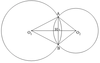 Giải Toán 9 Bài 7: Vị trí tương đối của hai đường tròn