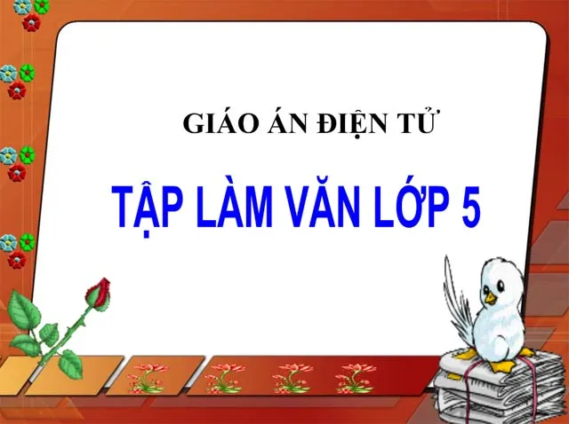 Giáo án điện tử lớp 5