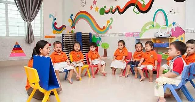 Giáo án mầm non đề tài: Bé đi học lớp 1