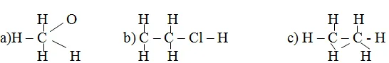 Hóa học 9 Bài 35: Cấu tạo phân tử hợp chất hữu cơ