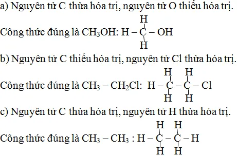 Hóa học 9 Bài 35: Cấu tạo phân tử hợp chất hữu cơ