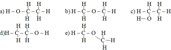 Hóa học 9 Bài 35: Cấu tạo phân tử hợp chất hữu cơ