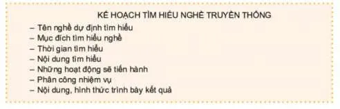 Hoạt động trải nghiệm 6: Khám phá nghề truyền thống ở nước ta