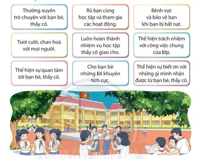 Hoạt động trải nghiệm 6: Xây dựng tình bạn, tình thầy trò