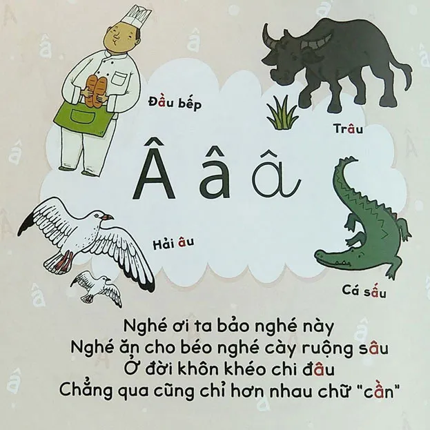 Học chữ cái qua thơ siêu nhanh