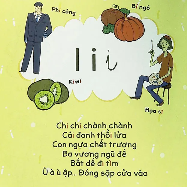 Học chữ cái qua thơ siêu nhanh