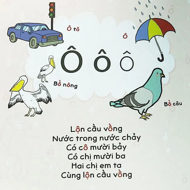 Học chữ cái qua thơ siêu nhanh