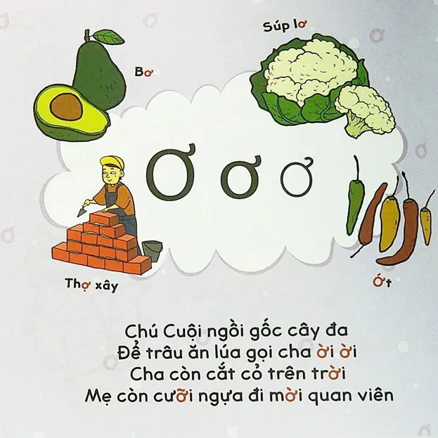 Học chữ cái qua thơ siêu nhanh