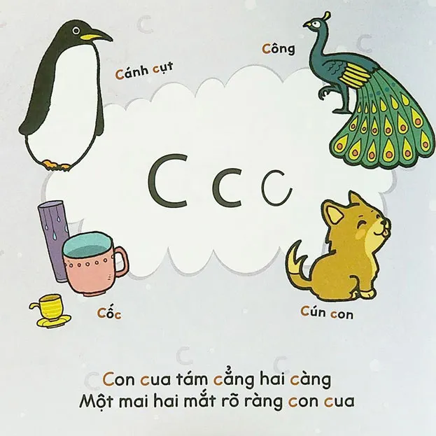 Học chữ cái qua thơ siêu nhanh