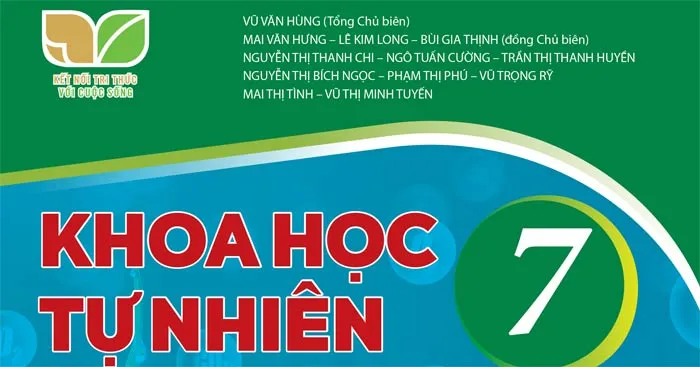 Kế hoạch dạy học môn Khoa học tự nhiên 7 sách Kết nối tri thức với cuộc sống