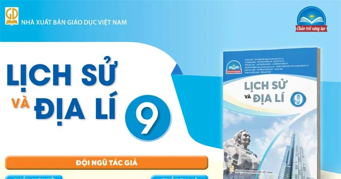 Kế hoạch dạy học môn Lịch sử – Địa lí 9 sách Chân trời sáng tạo