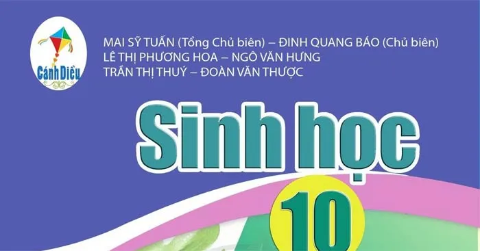 Kế hoạch dạy học môn Sinh học 10 sách Cánh diều