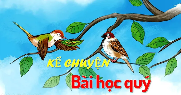 Kể lại câu chuyện Bài học quý