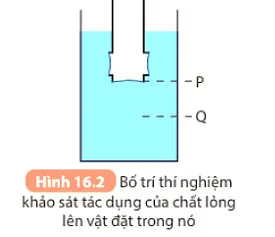 KHTN 8 Bài 16: Áp suất chất lỏng. Áp suất khí quyển