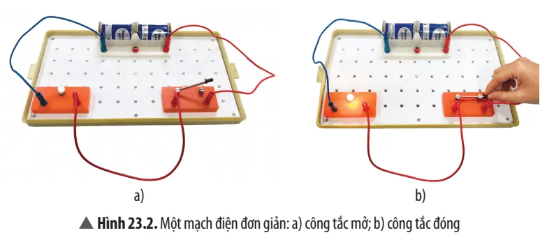 KHTN 8 Bài 23: Mạch điện đơn giản