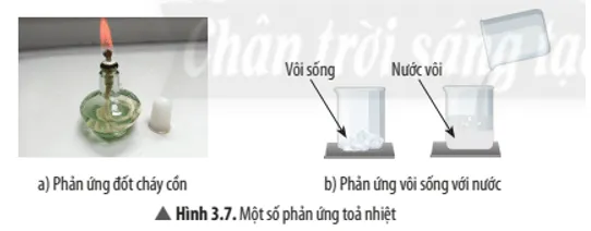 KHTN 8 Bài 3: Phản ứng hoá học và năng lượng trong các phản ứng hoá học