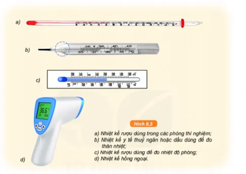 KHTN Lớp 6 Bài 8: Đo nhiệt độ