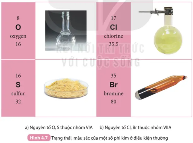 KHTN Lớp 7 Bài 4: Sơ lược về bảng tuần hoàn các nguyên tố hóa học