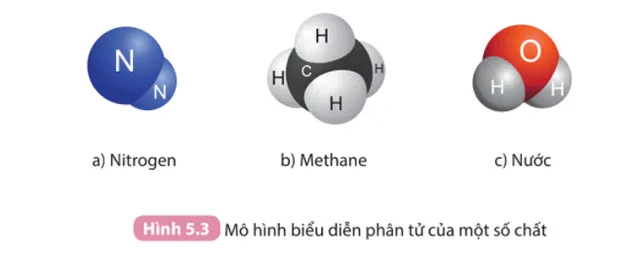 KHTN Lớp 7 Bài 5: Phân tử – Đơn chất – Hợp chất