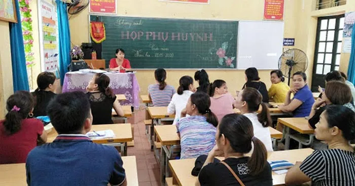 Kịch bản họp phụ huynh cuối học kì 1 trường Tiểu học