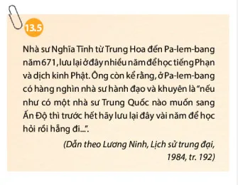 Lịch sử 6 Bài 13: Giao lưu thương mại và văn hóa ở Đông Nam Á từ đầu Công nguyên đến thế kỉ X