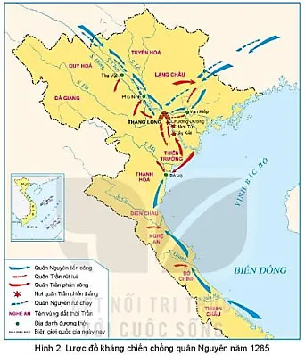 Lịch sử 7 Bài 14: Ba lần kháng chiến chống quân xâm lược Mông – Nguyên