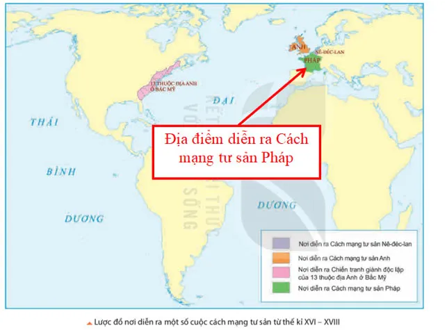 Lịch sử 8 Bài 2: Cách mạng tư sản Pháp cuối thế kỉ XVIII