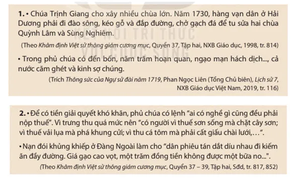 Lịch sử 8 Bài 7: Khởi nghĩa nông dân ở Đàng Ngoài thế kỉ XVIII