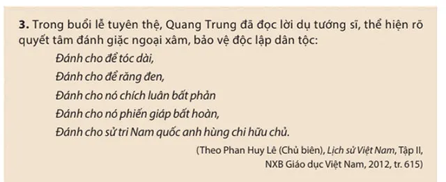 Lịch sử 8 Bài 8: Phong trào Tây Sơn