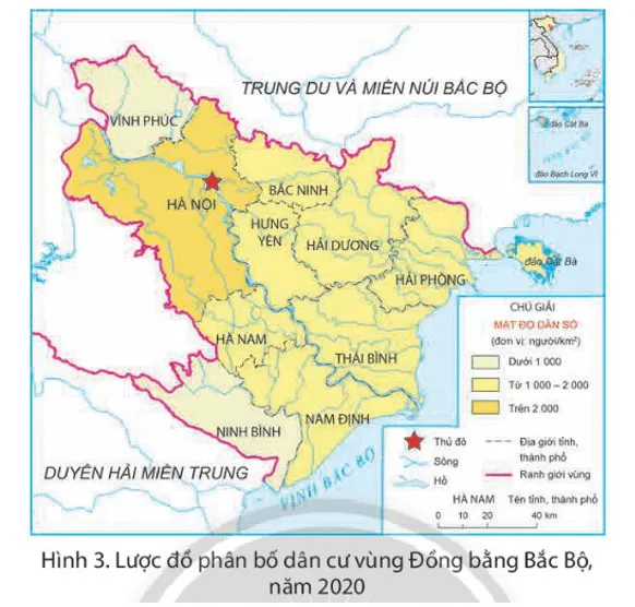 Lịch sử Địa lí lớp 4 Bài 9: Dân cư và hoạt động sản xuất ở vùng Đồng bằng Bắc Bộ