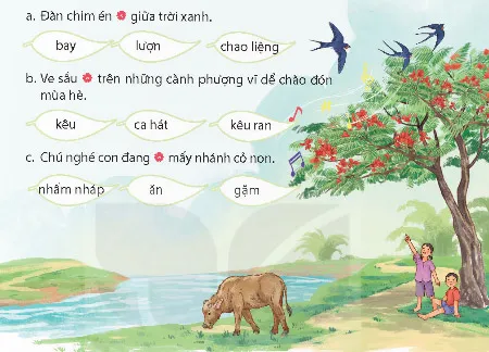 Luyện từ và câu: Lựa chọn từ ngữ – Tiếng Việt 4 Kết nối tri thức