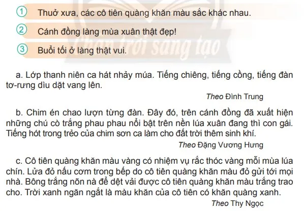 Luyện từ và câu: Luyện tập về câu chủ đề – Tiếng Việt 4 Chân trời sáng tạo