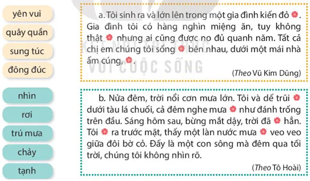 Luyện từ và câu: Luyện tập về danh từ, động từ, tính từ – Tiếng Việt 4 Kết nối tri thức