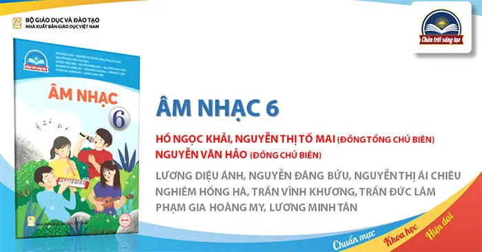 Ngân hàng câu hỏi tập huấn Âm nhạc lớp 6 sách Chân trời sáng tạo