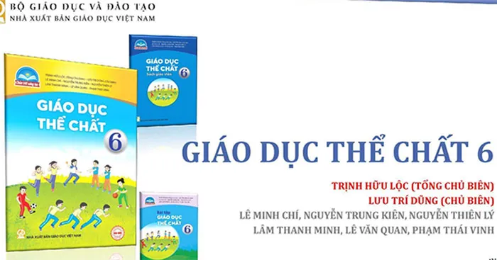 Ngân hàng câu hỏi tập huấn Giáo dục thể chất lớp 6 sách Chân trời sáng tạo