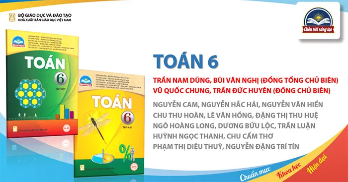 Ngân hàng câu hỏi tập huấn Toán lớp 6 sách Chân trời sáng tạo