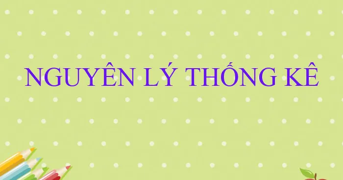 Nguyên lý thống kê