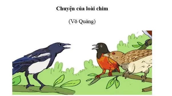 Nói và nghe: Kể chuyện Chuyện của loài chim – Tiếng Việt 4 Cánh diều