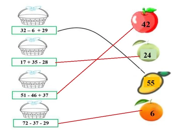 Phiếu bài tập cuối tuần lớp 2 môn Toán Chân trời sáng tạo – Tuần 13