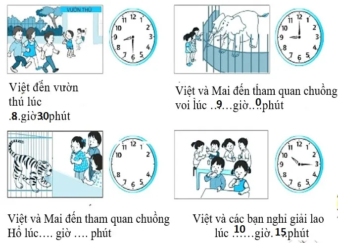 Phiếu bài tập cuối tuần lớp 2 môn Toán Kết nối tri thức – Tuần 15