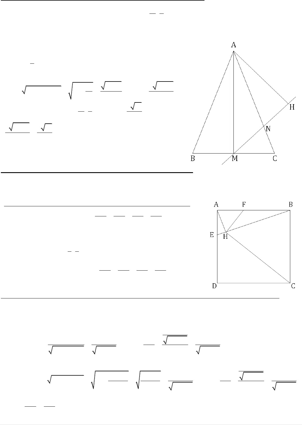 Phương pháp xử lí bài toán hình học tọa độ phẳng